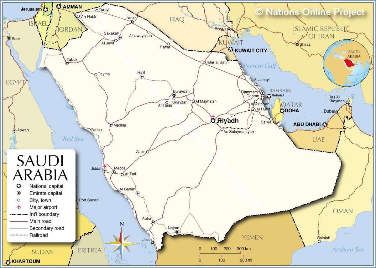 Makkah mina, arafat mapě