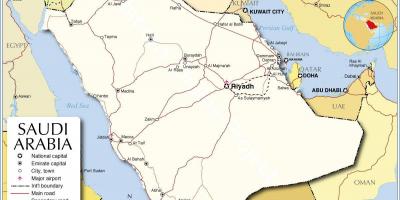 Mapa Makkah museum umístění 