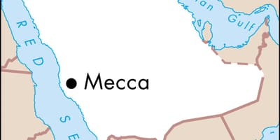 Mapa masarat království 3 Makkah