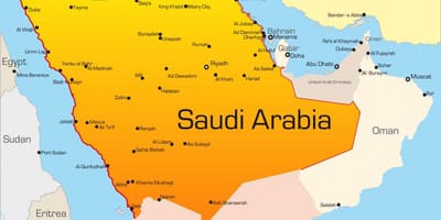 Makkah saúdská arábie mapa